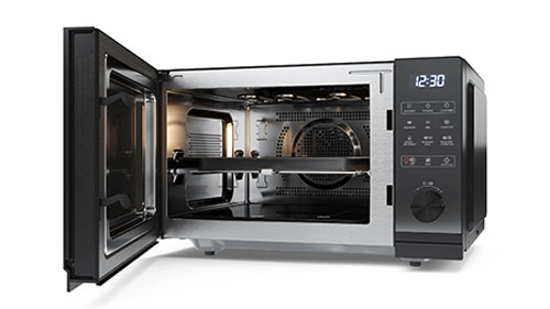 Microwave with convection & grill